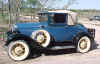 1931 Model A Ford Sports Coupe owned by Don