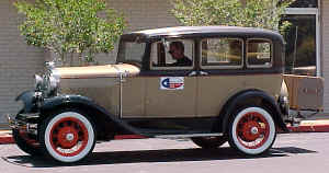 1931 Model A Ford Slant Windshield Fordor Sedan