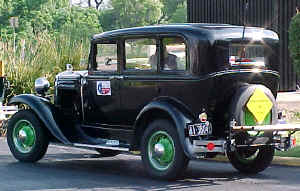 1931 Model A Ford Slant Windshield Fordor Sedan