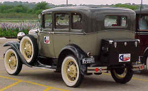 1931 Model A Ford Slant Windshield