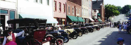 Model A Fords in Weston, Missouri