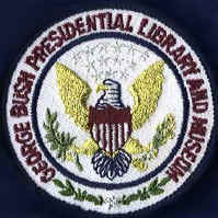 Patch from the George Bush Presidential Library and Museum